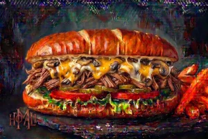 Homali Beef Sandwich